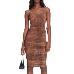 NEW I.AM.GIA Brown Selena Dress Size XS